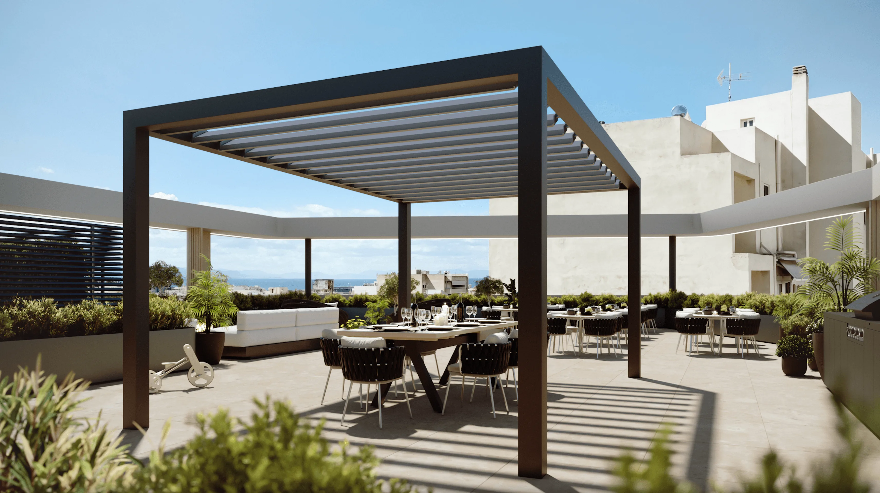 Balcony / courtyard view