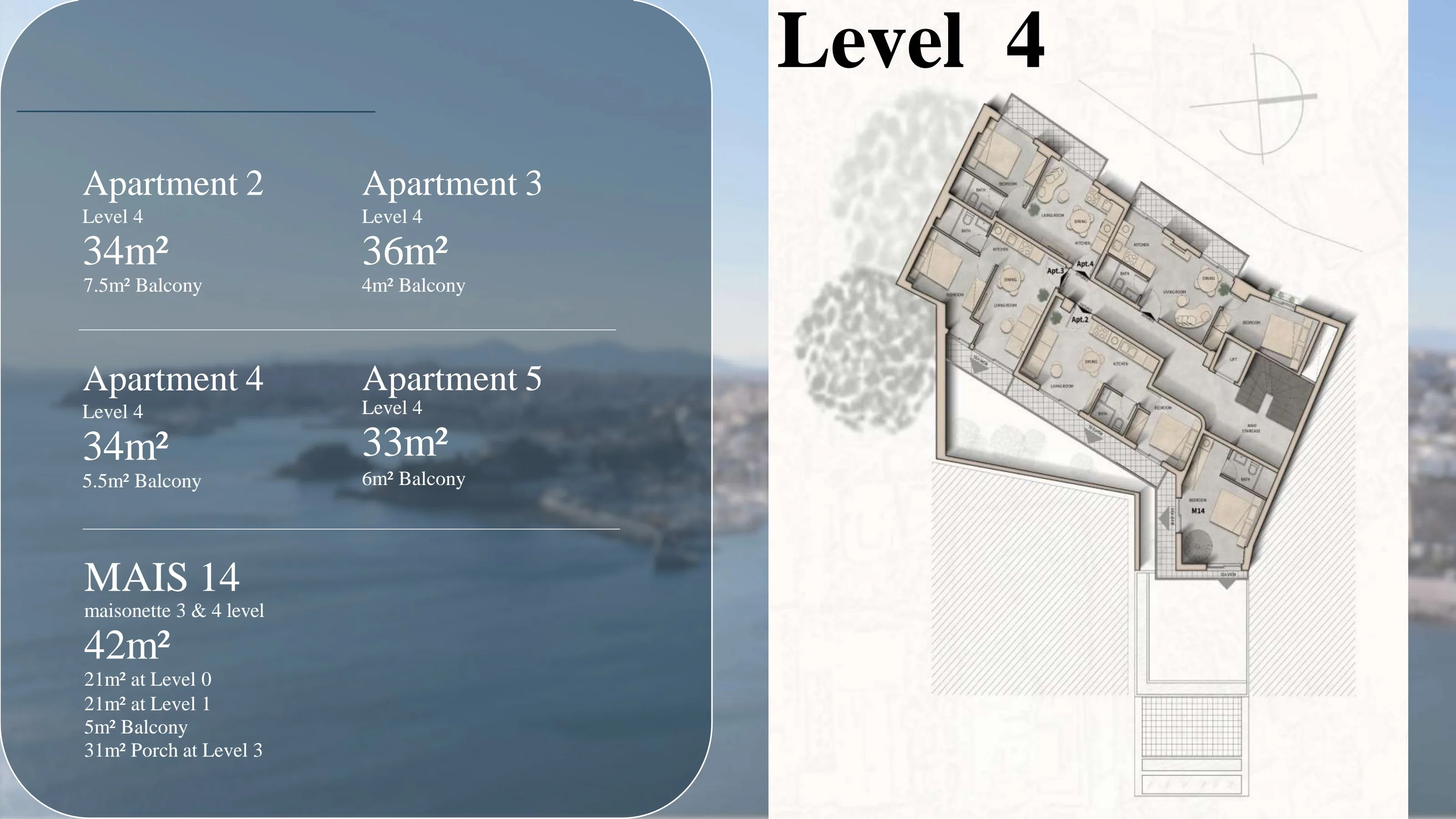 Apartment APT. 3 · sea view